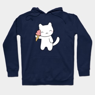 Cute and Kawaii Ice Cream Cat T-Shirt Hoodie